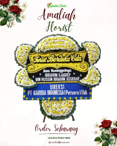 Papan Bunga Duka di Ngadirgo
